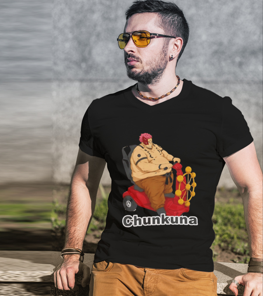 Chunkuna Jujutsu Kaisen Sukuna Parody Anime Manga T-Shirt