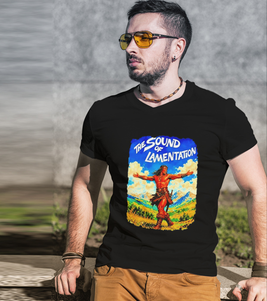 The Sound Of Lamentation Conan The Barbarian Scenic Landscape T-Shirt