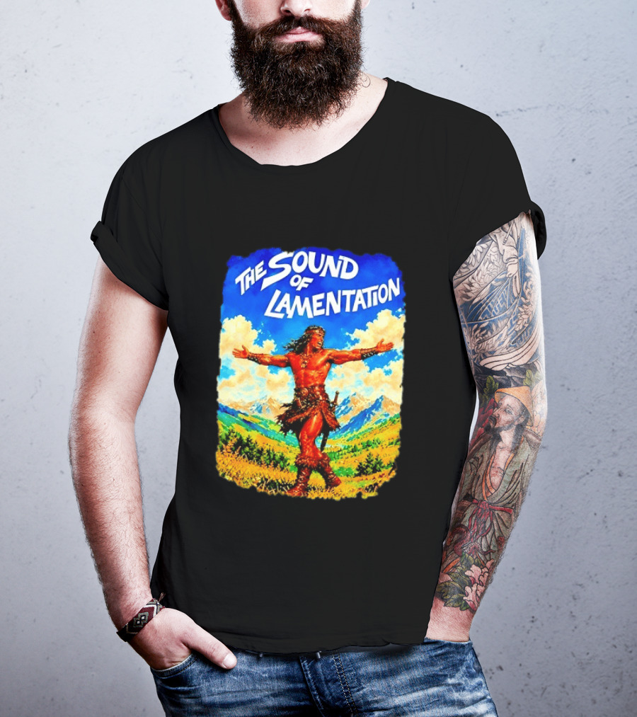The Sound Of Lamentation Conan The Barbarian Scenic Landscape T-Shirt