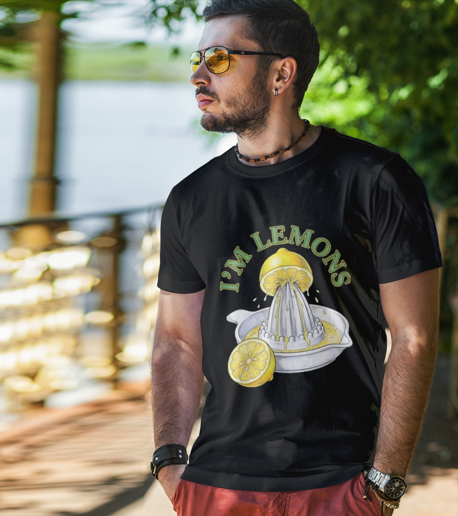 I'm Lemons Juicer And Sliced Citrus T-Shirt