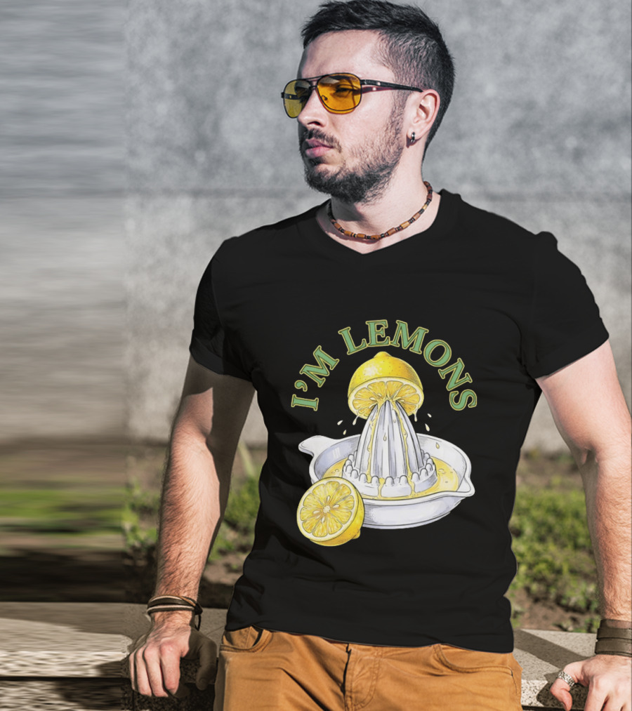 I'm Lemons Juicer And Sliced Citrus T-Shirt