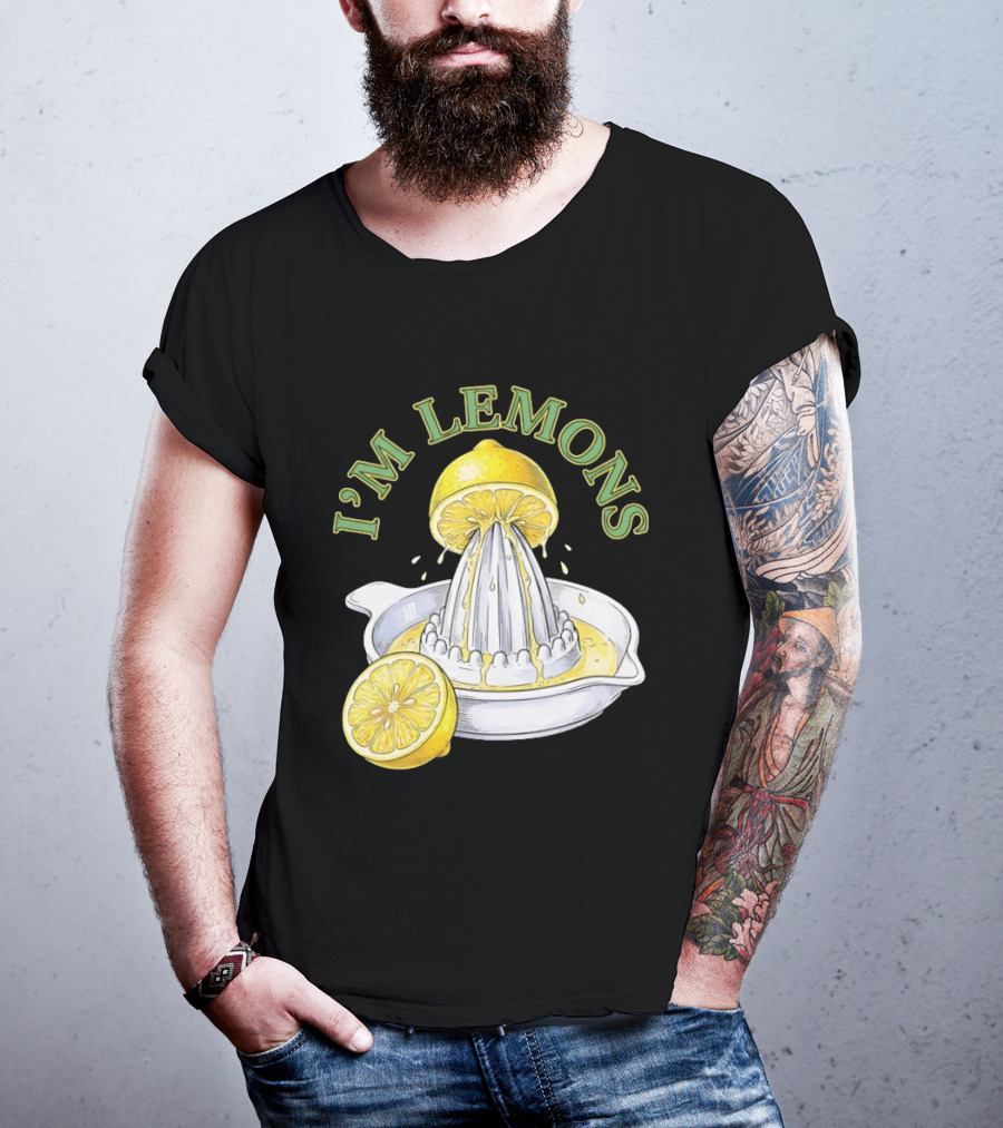 I'm Lemons Juicer And Sliced Citrus T-Shirt