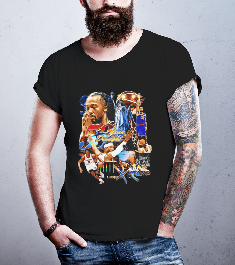 Jalen Brunson Josh Hart 53 Year Drought New York Knicks Basketball Legends T-Shirt