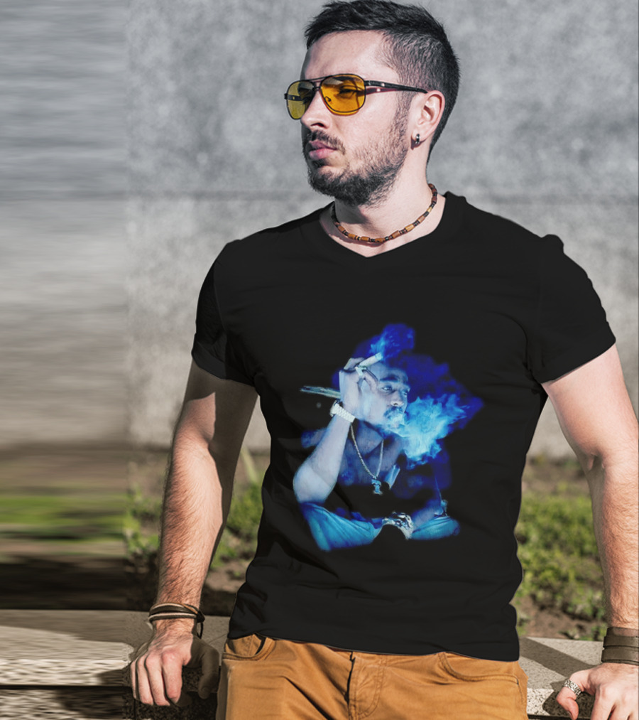 Janet Jackson Thug Life Smoking 2Pac T-Shirt