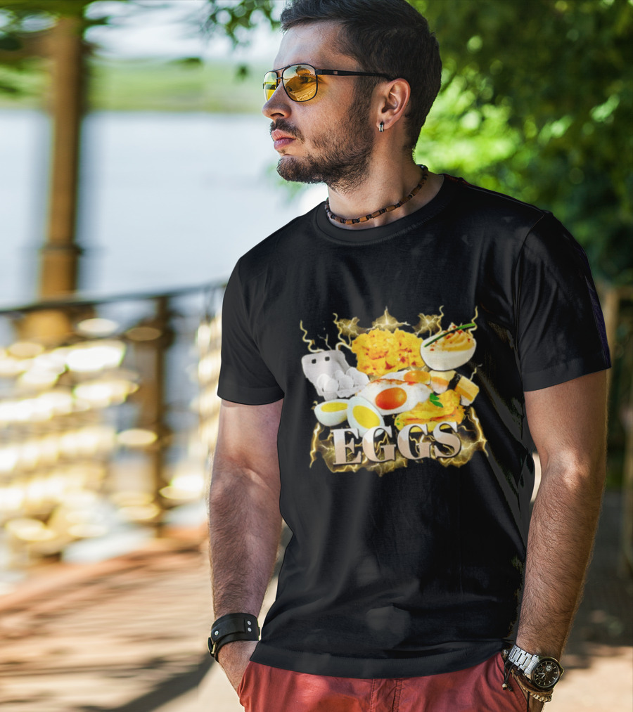 EGGS Lightning Breakfast Explosion Bootleg T-Shirt