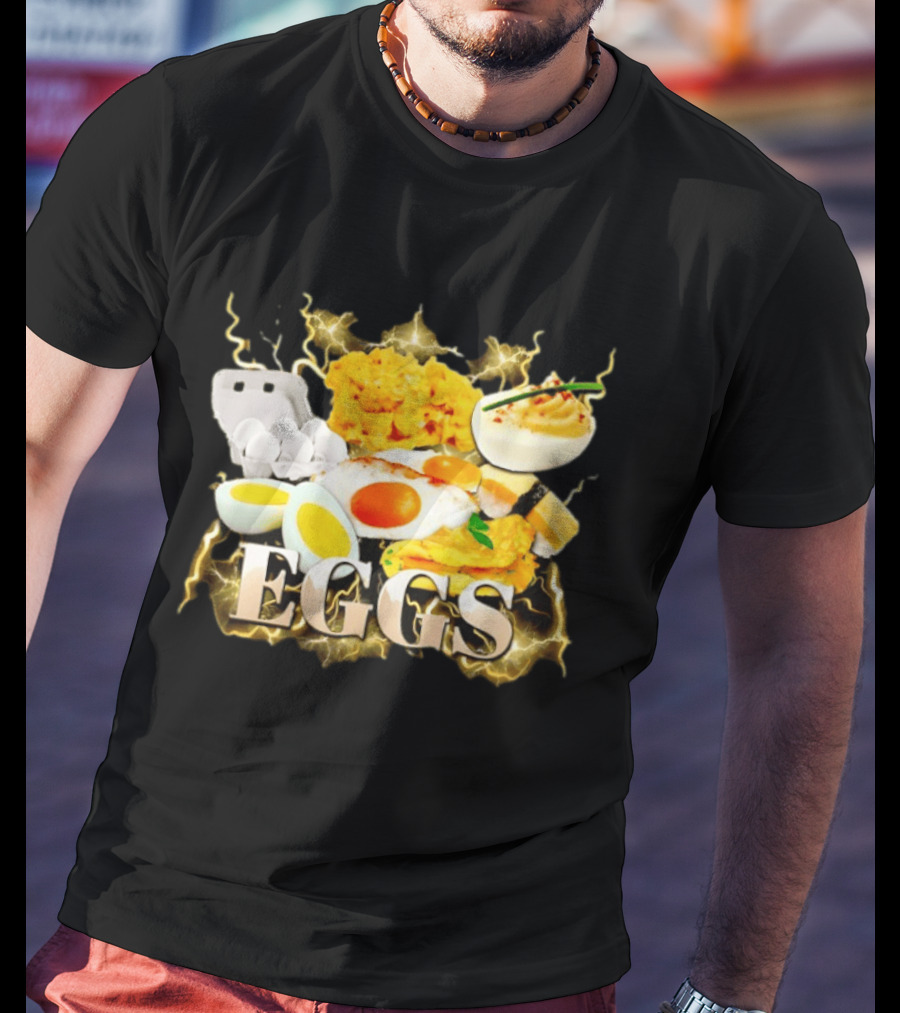 EGGS Lightning Breakfast Explosion Bootleg T-Shirt