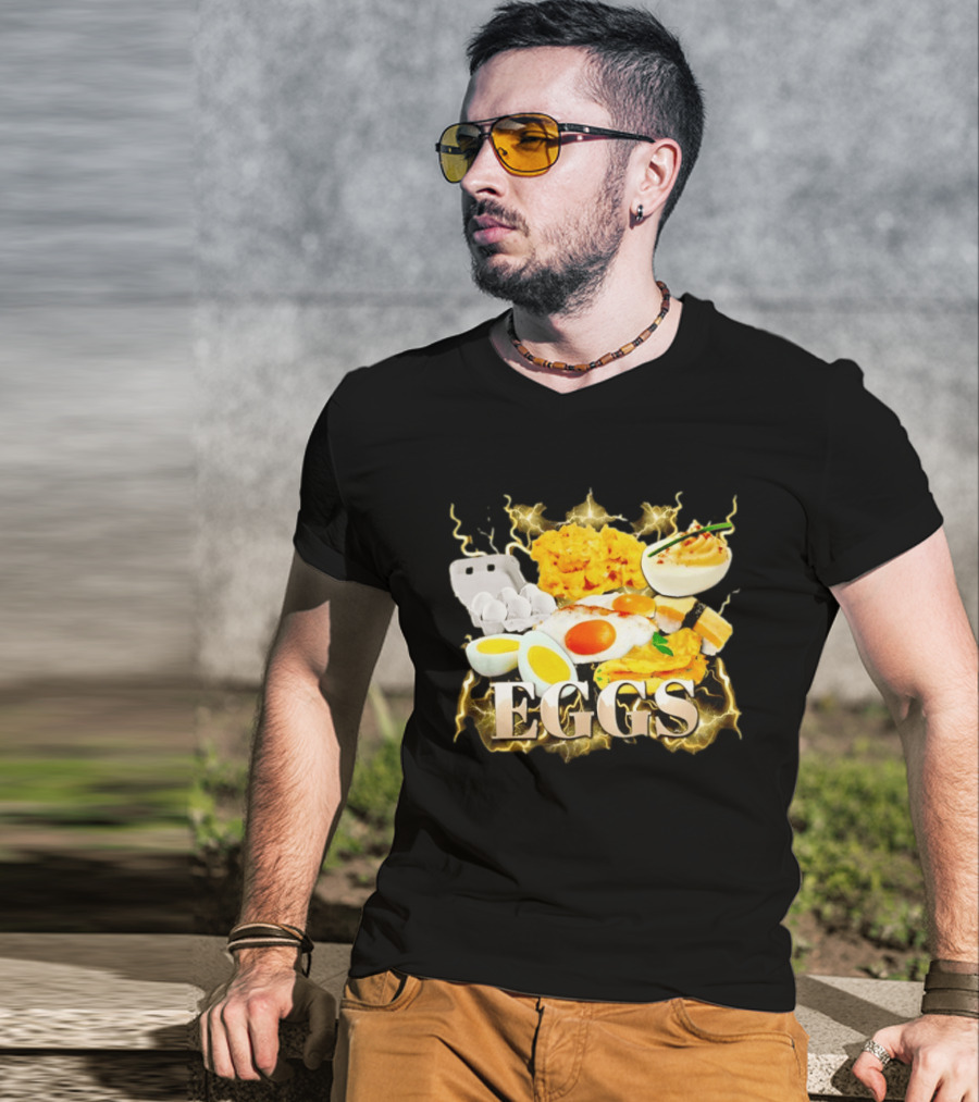 EGGS Lightning Breakfast Explosion Bootleg T-Shirt