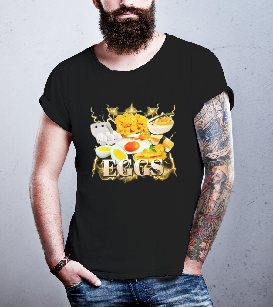 EGGS Lightning Breakfast Explosion Bootleg T-Shirt
