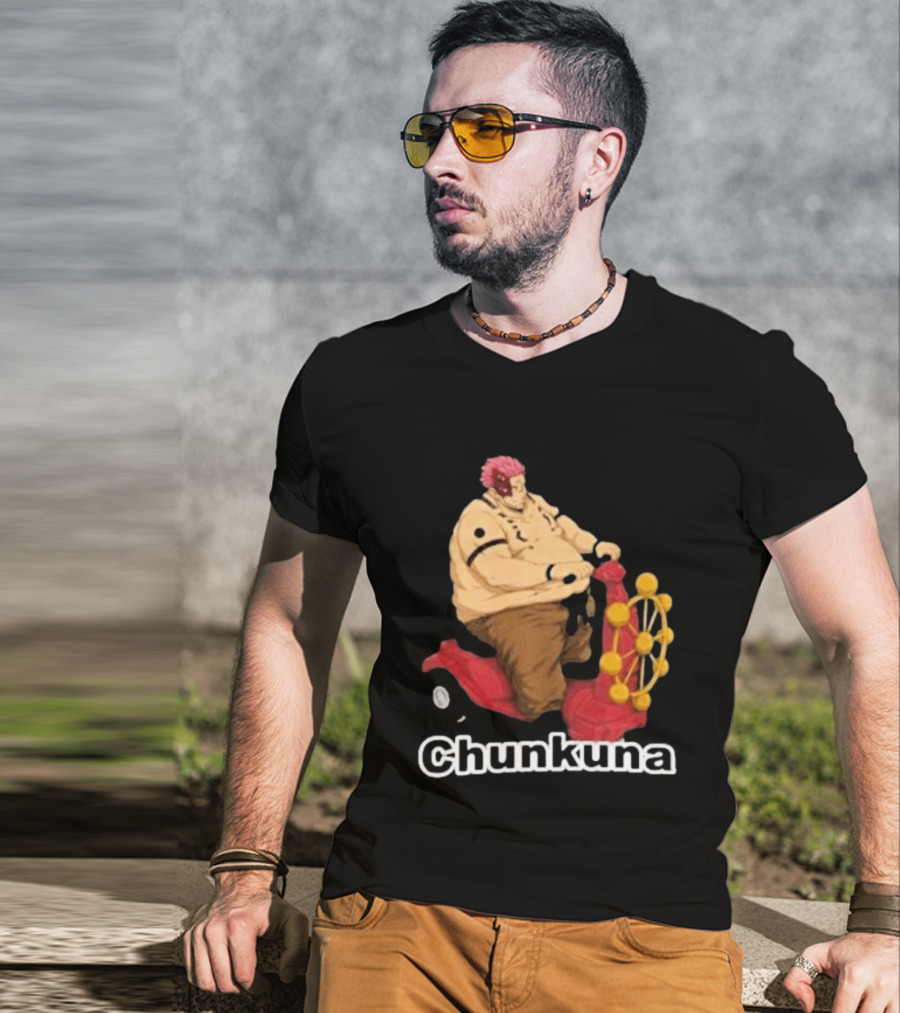 Goofyahhtees Chunkuna Riding Ferris Wheel Machine T-Shirt