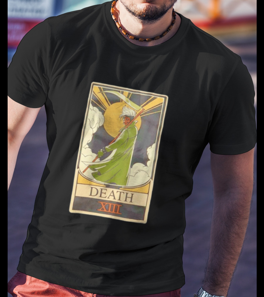 Marvel X Men '97 Gambit Tarot Card Death XIII T-Shirt