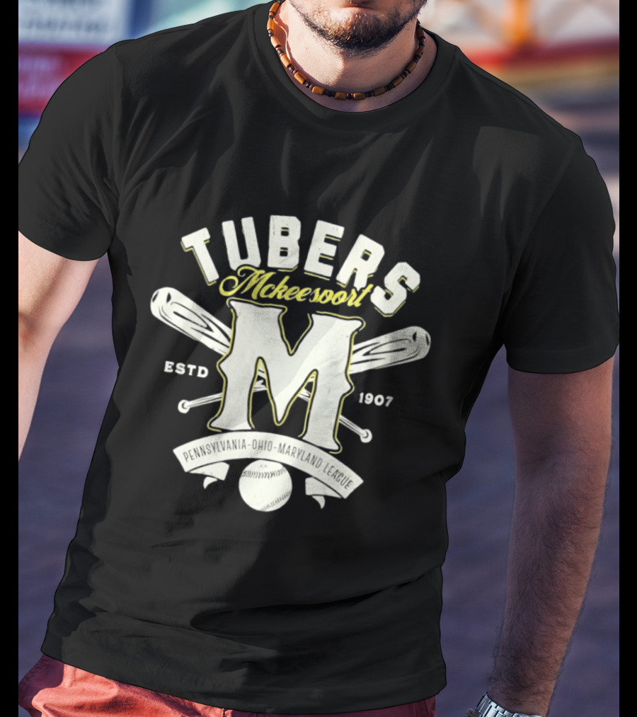 Tubers McKeesport Pennsylvania Ohio Maryland League Estd 1907 T-Shirt