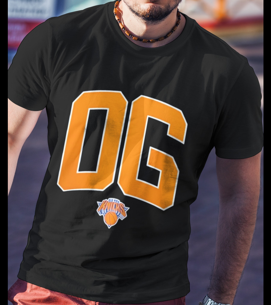 New York Knicks OG Anunoby Basketball T-Shirt