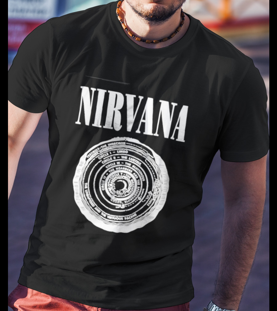 Nirvana Dante's Inferno Circles Of Hell T-Shirt
