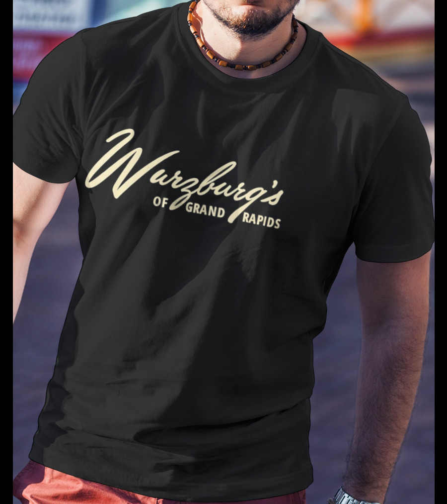 Wurzburg's Of Grand Rapids Classic Script T-Shirt