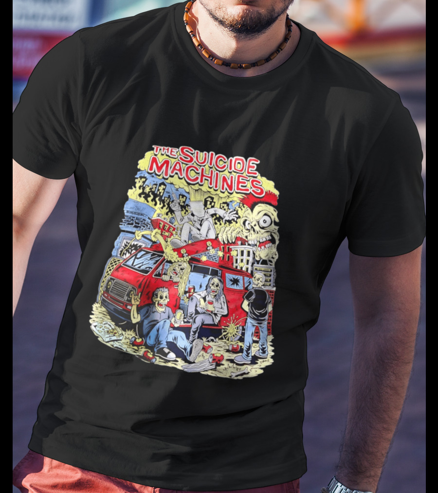 The Suicide Machines Punk Rock Zombie Van Frenzy T-Shirt