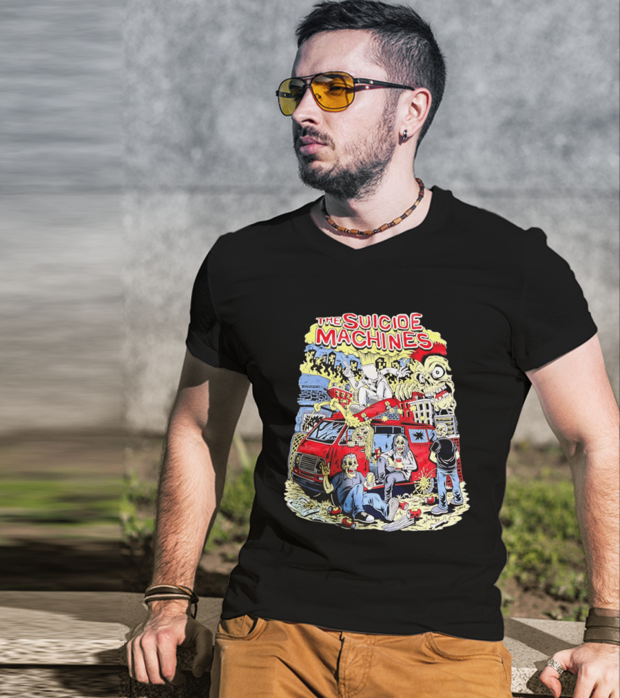 The Suicide Machines Punk Rock Zombie Van Frenzy T-Shirt