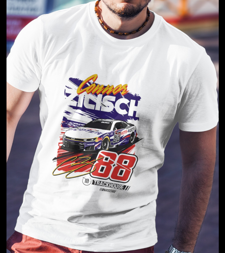 Connor Zilisch 88 Trackhouse Racing NASCAR Chevrolet Camaro Racing Apparel Merch T-Shirt
