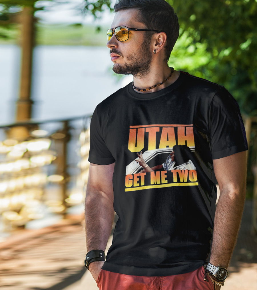 Utah Get Me Two Point Break Keanu Reeves Bodhi Movie Reference T-Shirt