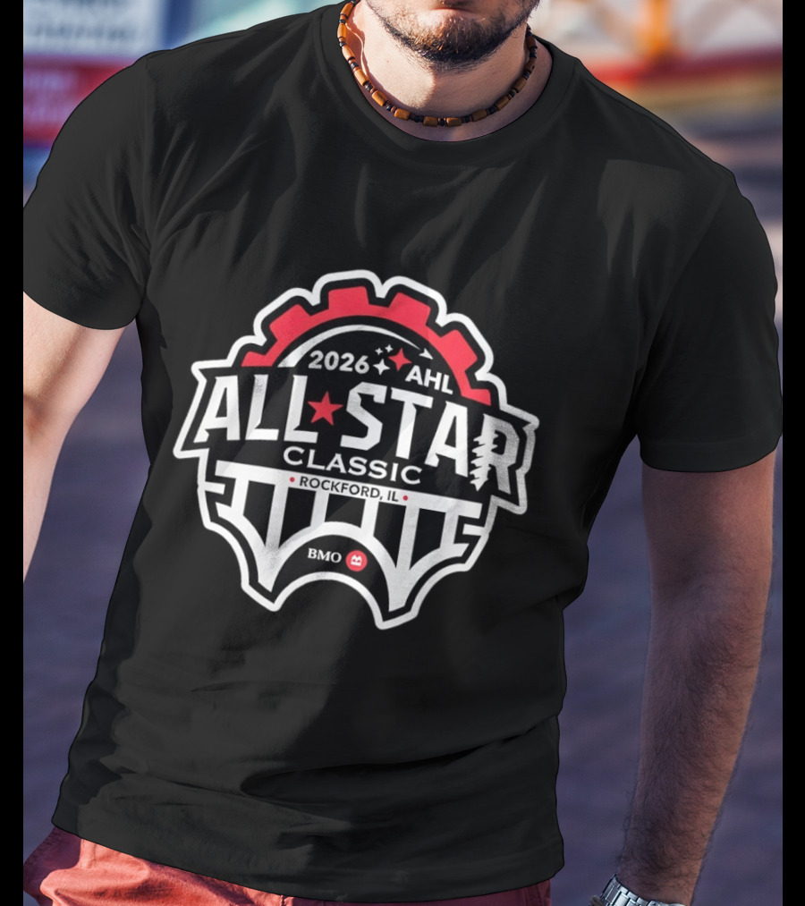 2026 AHL All Star Classic Rockford IL BMO Hockey Event T-Shirt