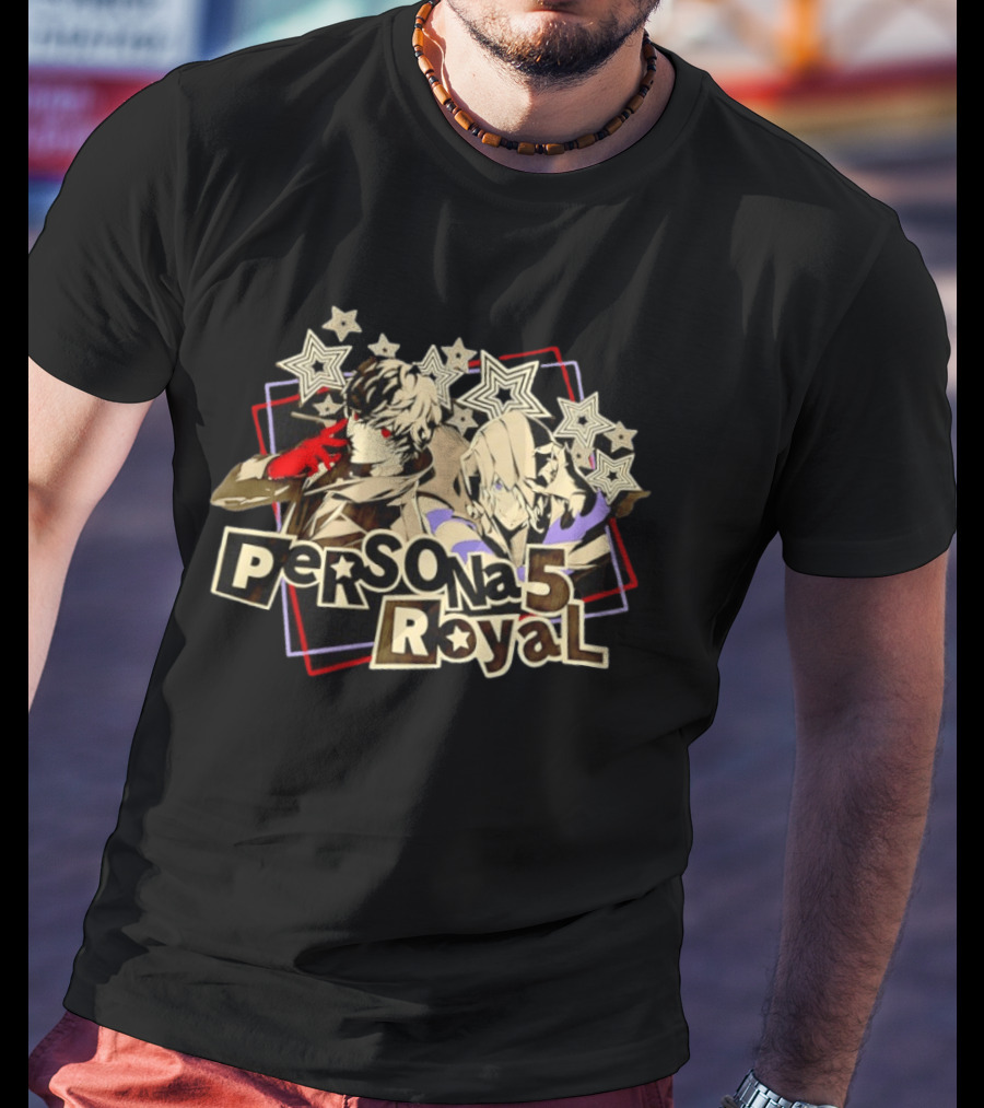 Persona 5 Royal Joker Goro Akechi Star T-Shirt