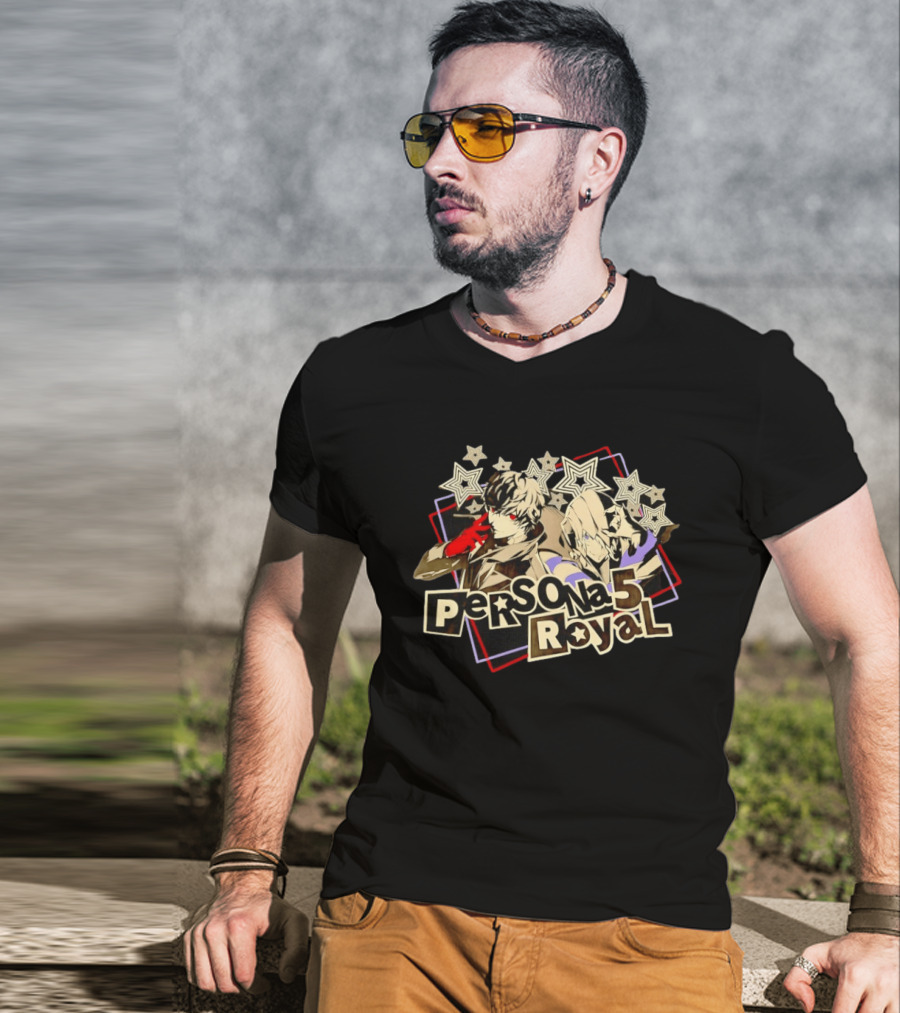 Persona 5 Royal Joker Goro Akechi Star T-Shirt