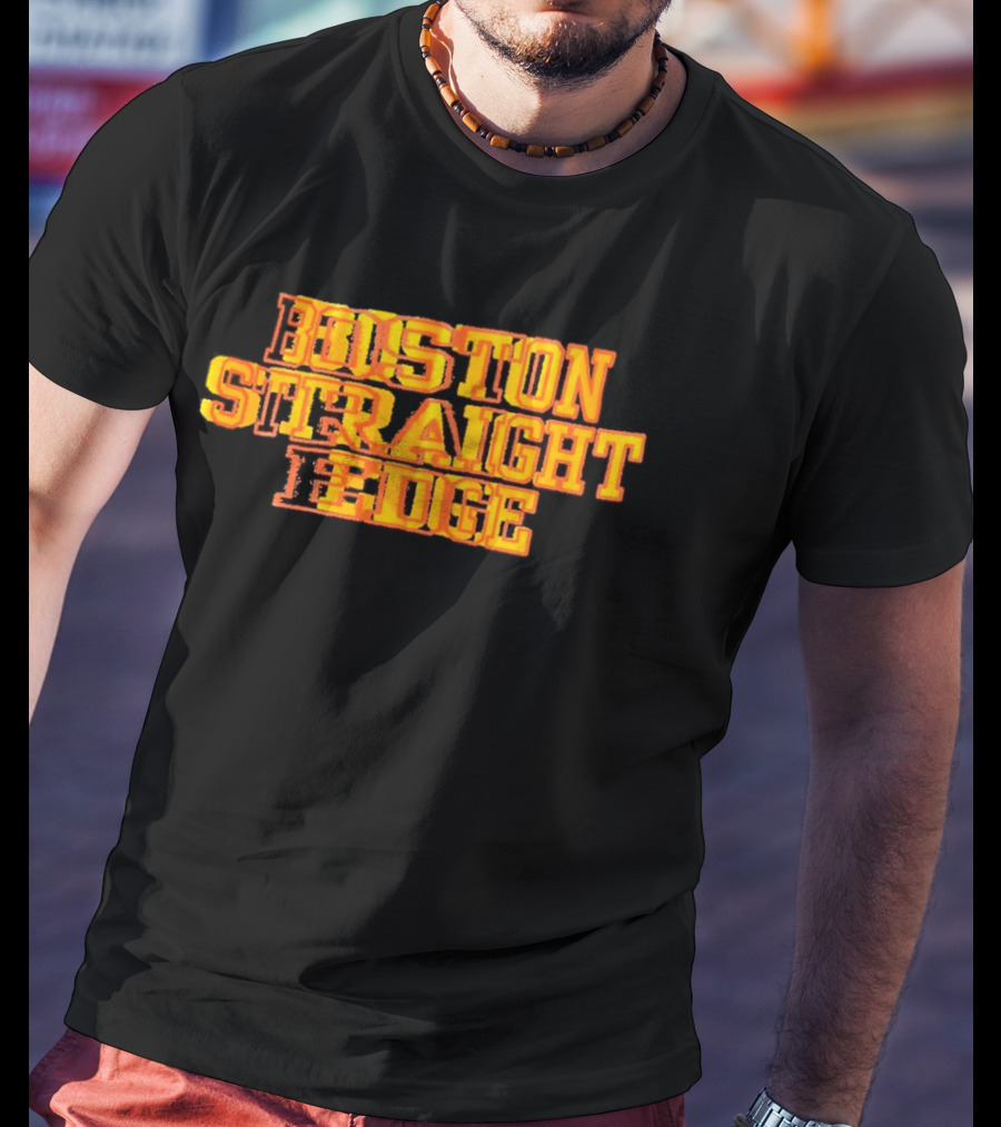 Boston Straight Edge T-Shirt