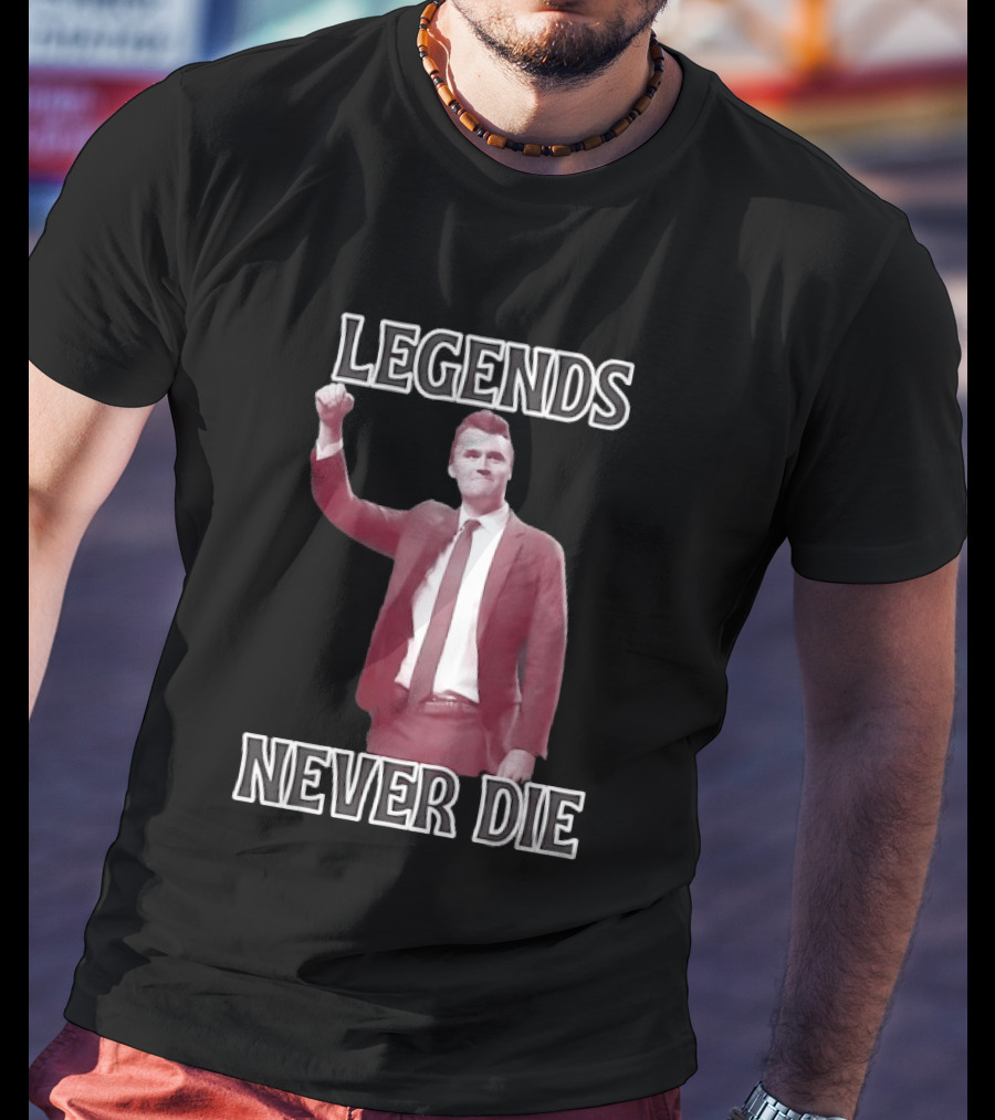 Charlie Kirk Legends Never Die Turning Point USA T-Shirt