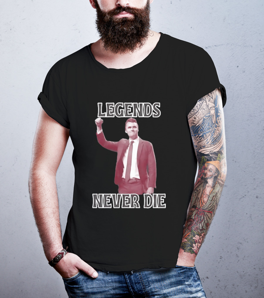 Charlie Kirk Legends Never Die Turning Point USA T-Shirt