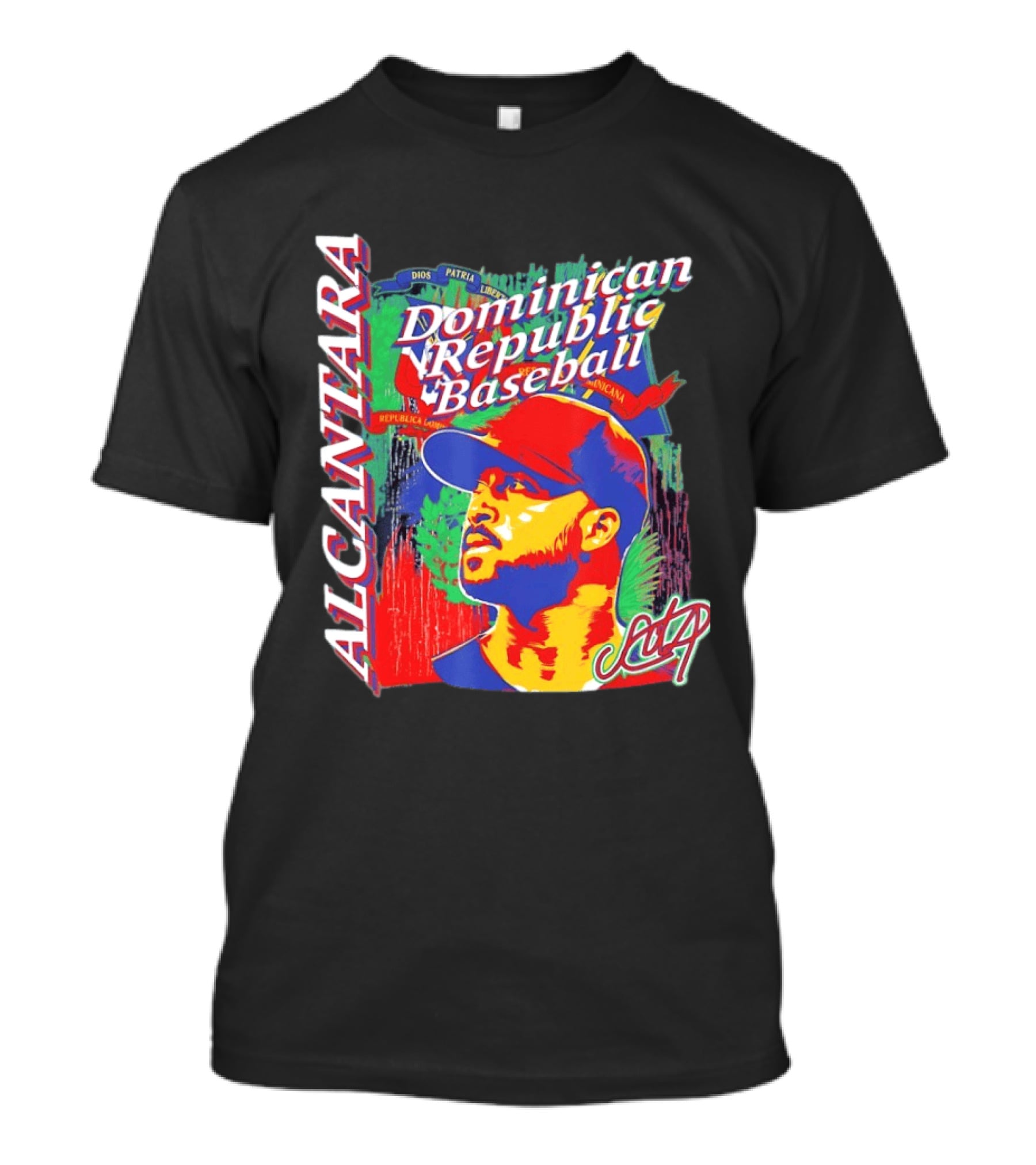 Alcantara Dominican Republic Baseball MLB Sandy T-Shirt