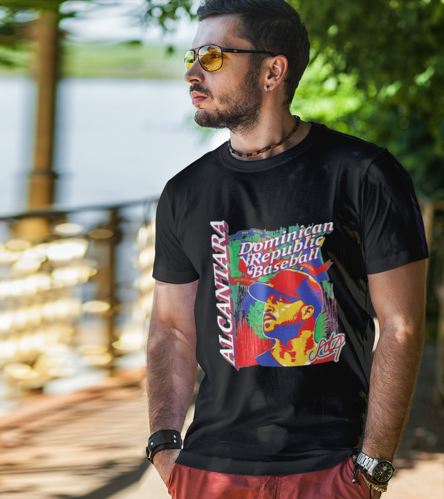 Alcantara Dominican Republic Baseball MLB Sandy T-Shirt