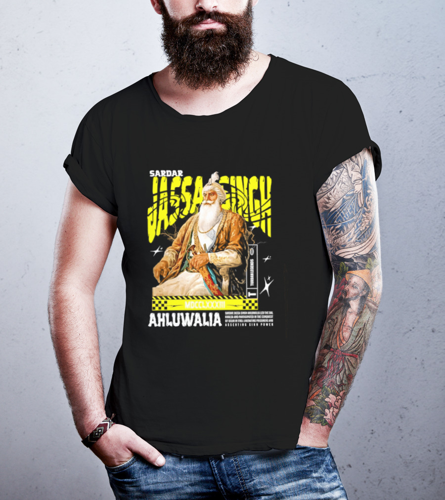 Sardar Jassa Singh Ahluwalia Turban Legends MDCCLXXXIII T-Shirt