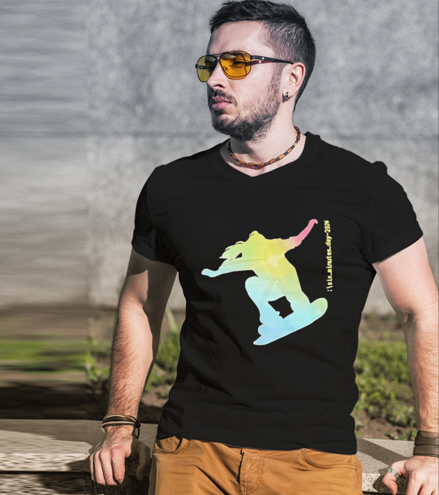Six Minutes Day 2026 Snowboarding Snowboarder T-Shirt