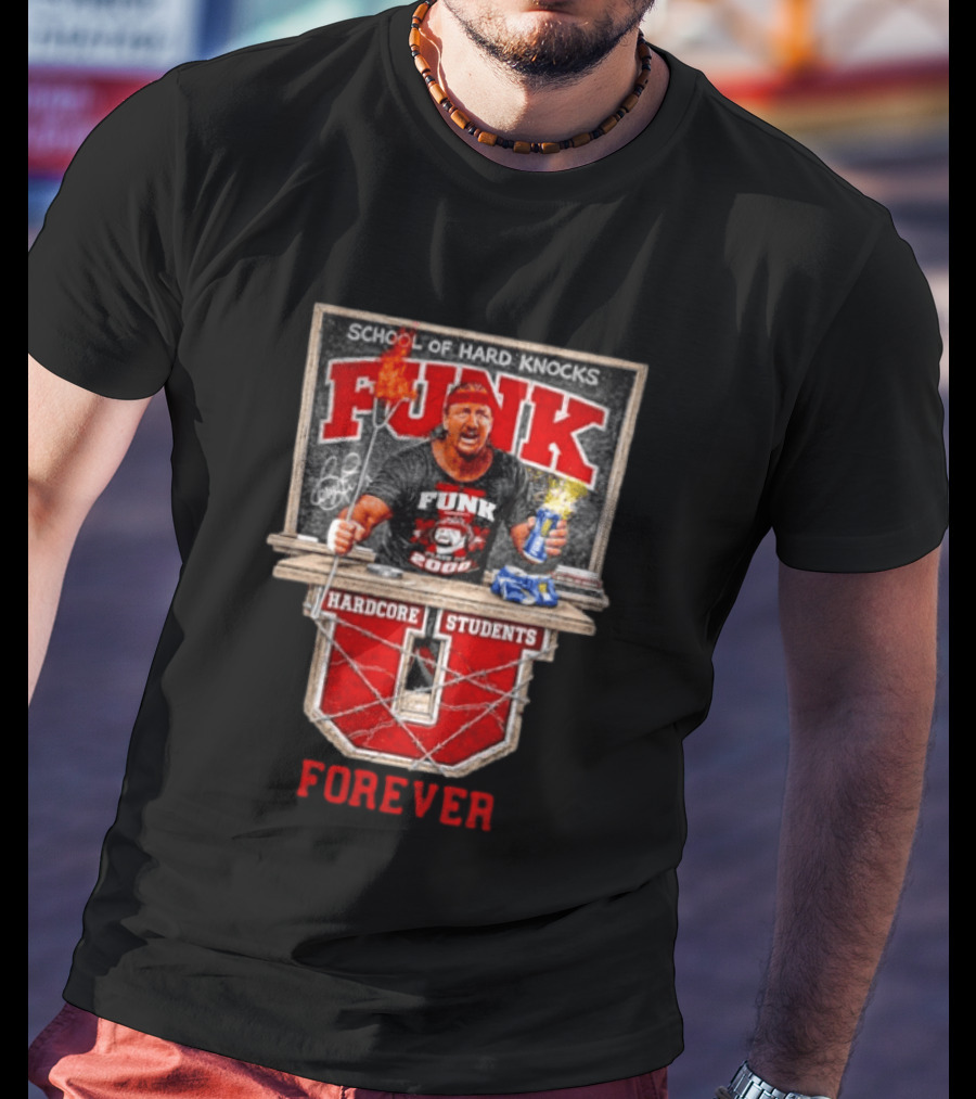 School Of Hard Knocks Funk Hardcore Students Forever T-Shirt
