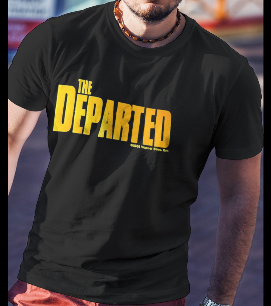 The Departed Vintage Style Yellow T-Shirt