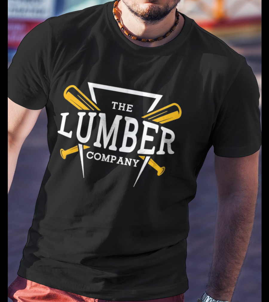The Lumber Company Pittsburgh Pirates Baseball Bats T-Shirt