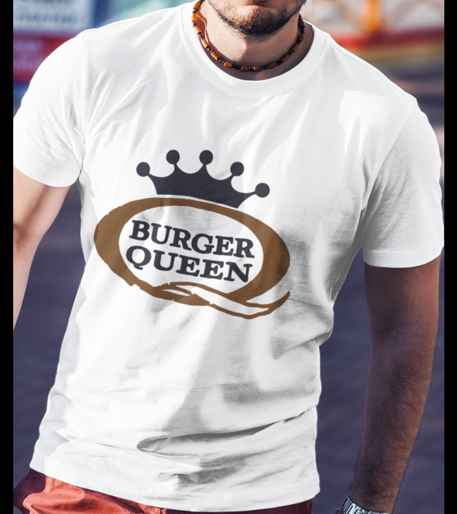 Burger Queen Crown Fast Food T-Shirt