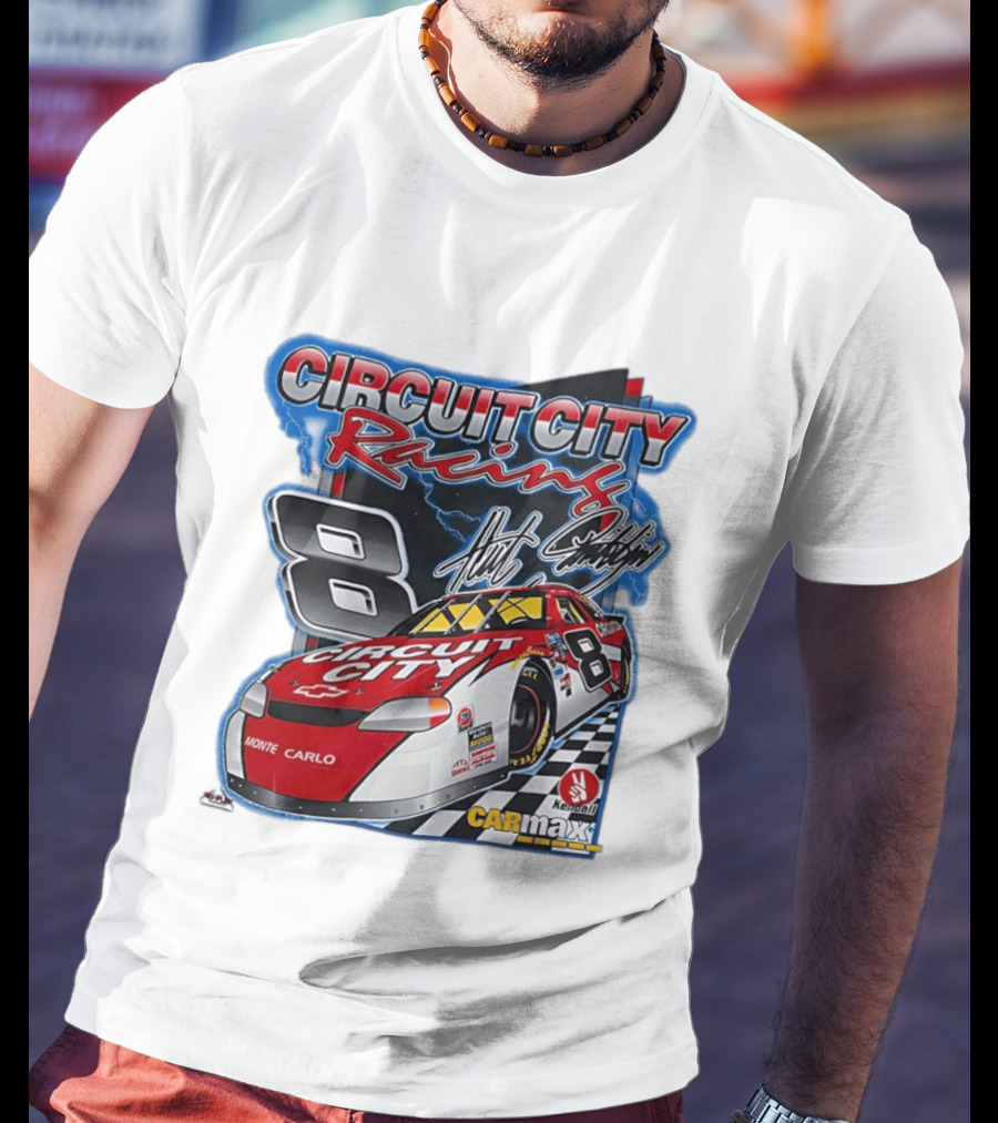 Circuit City Racing Monte Carlo 8 Chevrolet Carmax Kendall NASCAR T-Shirt