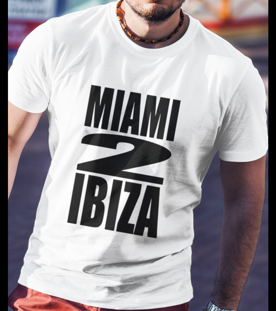 Miami 2 Ibiza Nightclub Party Vibes Electronic Dance Music T-Shirt