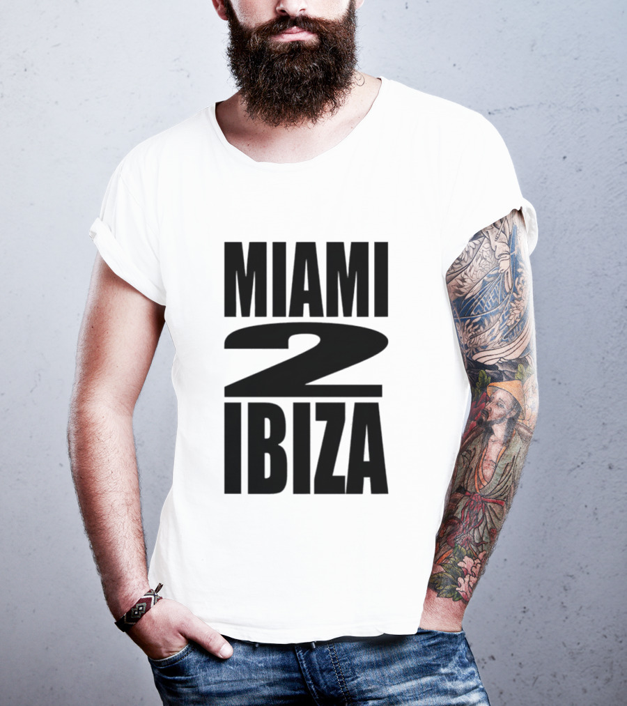 Miami 2 Ibiza Nightclub Party Vibes Electronic Dance Music T-Shirt