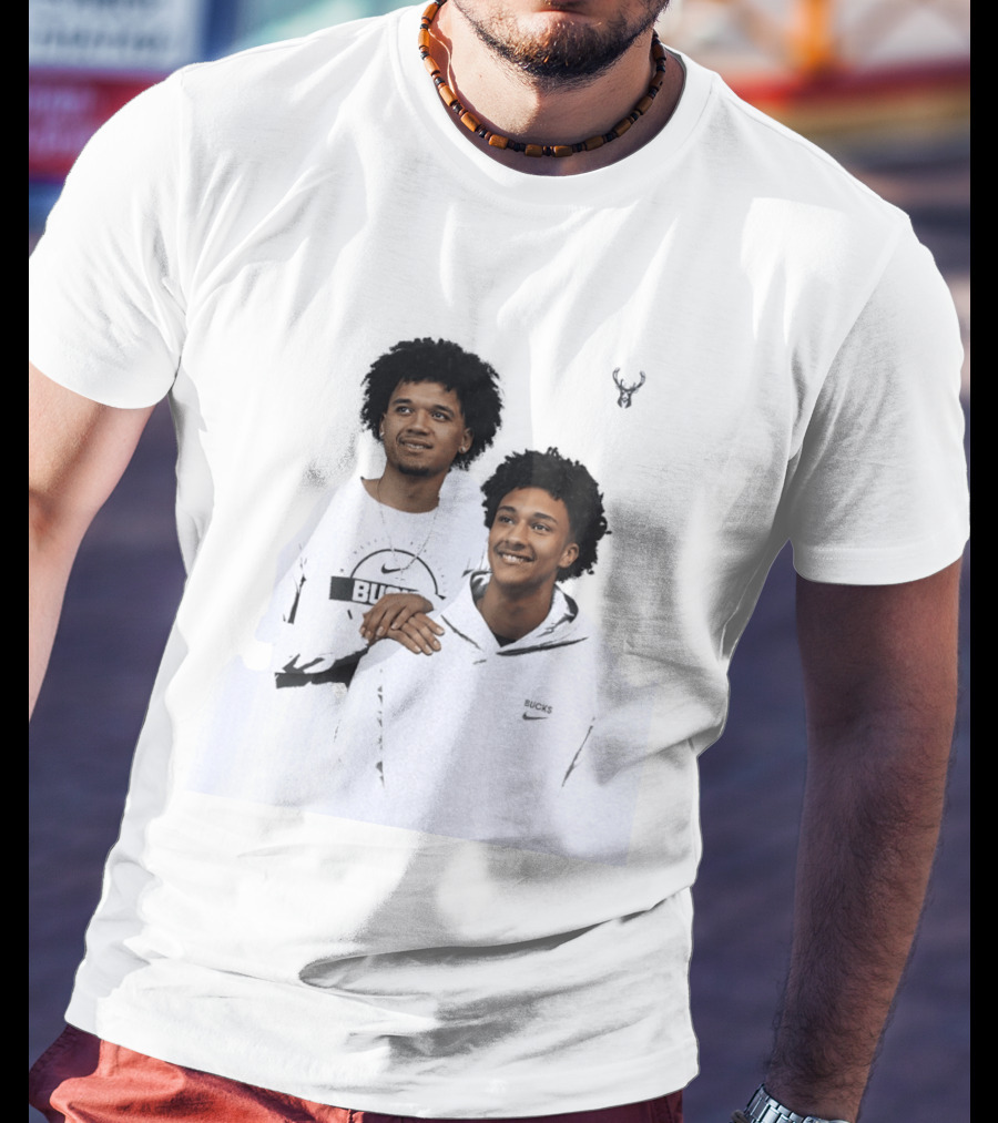 Nate Ament Brayden Burries Milwaukee Bucks Basketball Nike Step Brothers T-Shirt