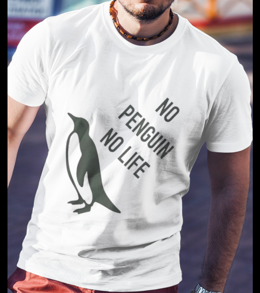No Penguin No Life Penguin Lover T-Shirt