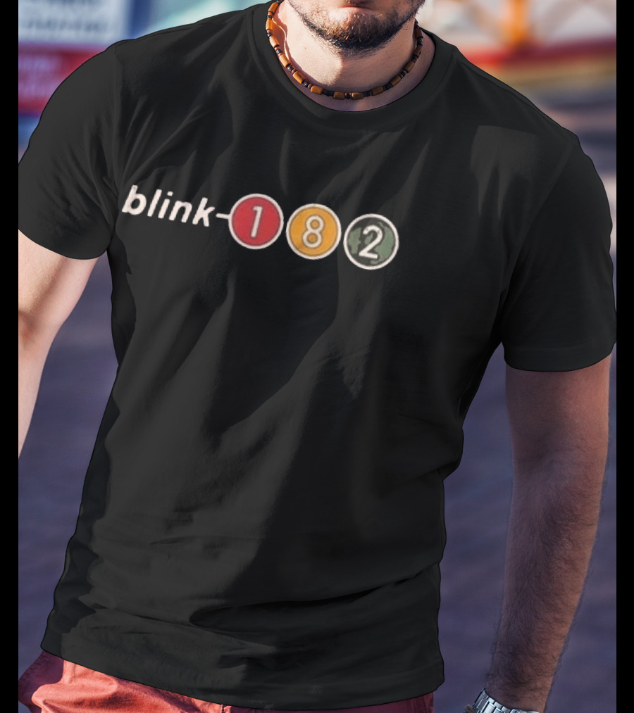 Blink 182 Take Off Your Pants And Jacket Vintage Album Icon Numbers T-Shirt