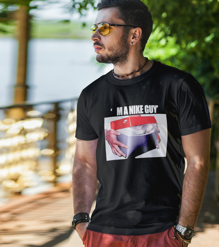 I'M A Nike Guy Money Box Sneaker Cash Stack T-Shirt