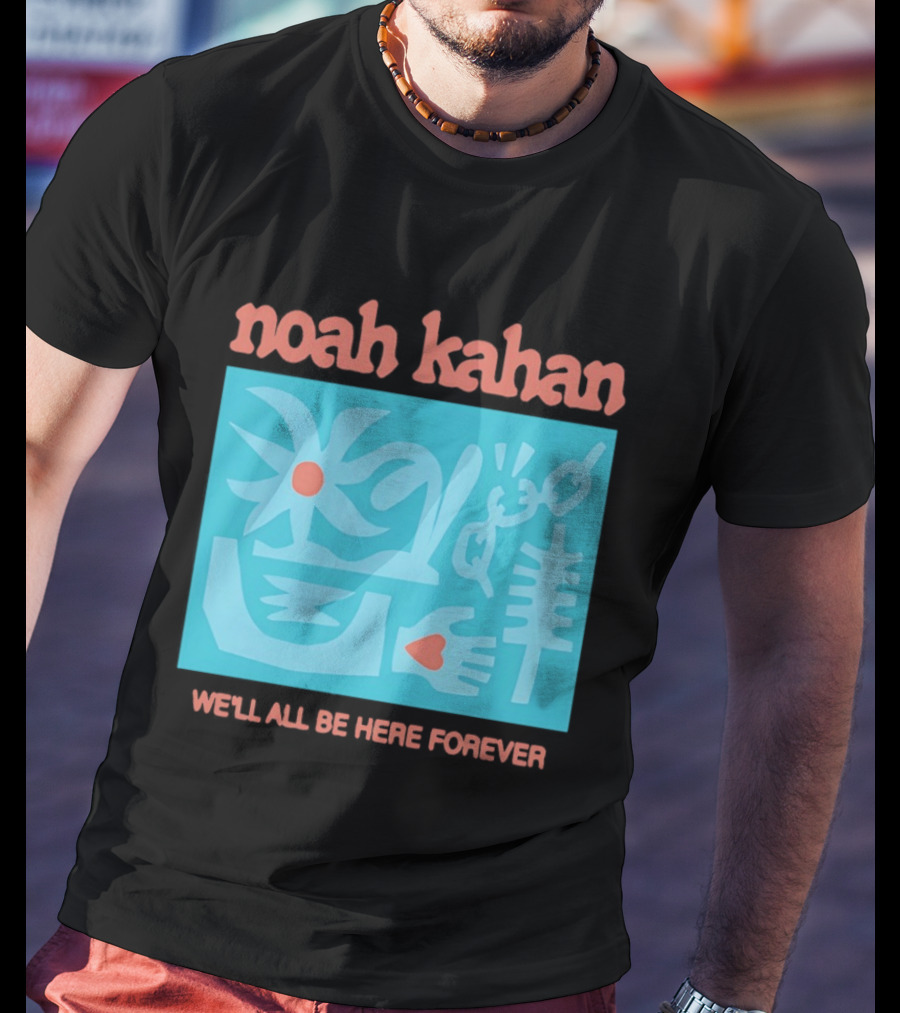 Noah Kahan We'll All Be Here Forever Abstract Symbols And Shapes T-Shirt