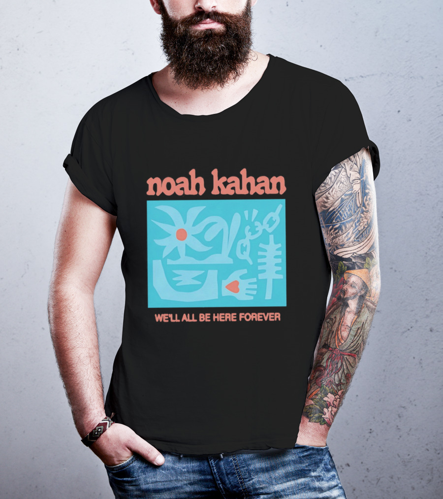 Noah Kahan We'll All Be Here Forever Abstract Symbols And Shapes T-Shirt