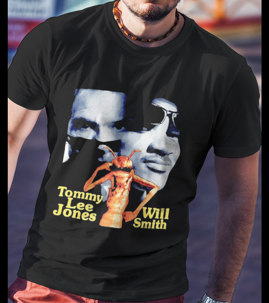 Tommy Lee Jones Will Smith Alien Men In Black T-Shirt