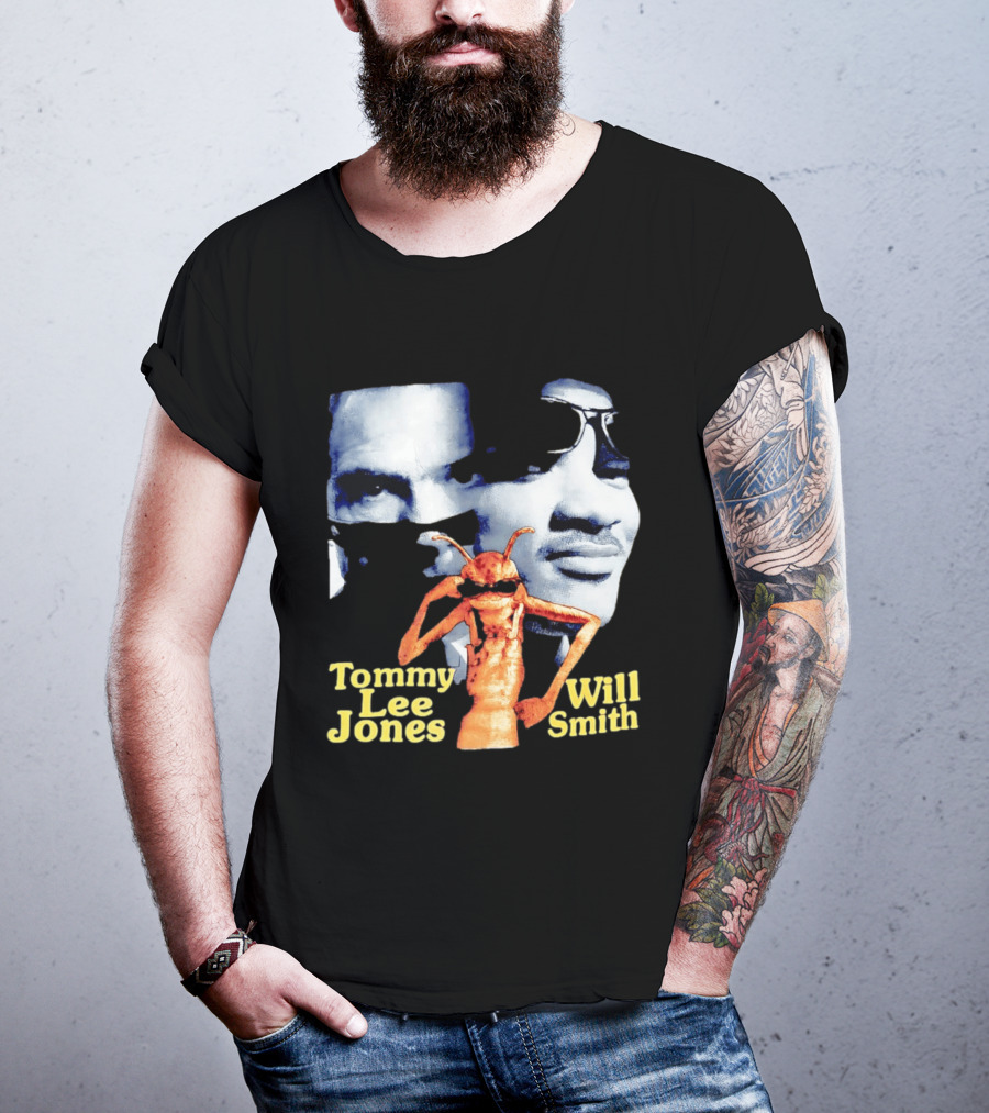 Tommy Lee Jones Will Smith Alien Men In Black T-Shirt
