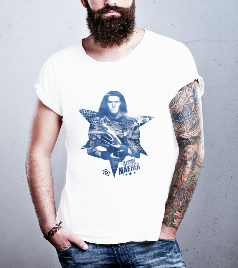 Alyssa Naeher Chicago Stars FC Blue Star T-Shirt