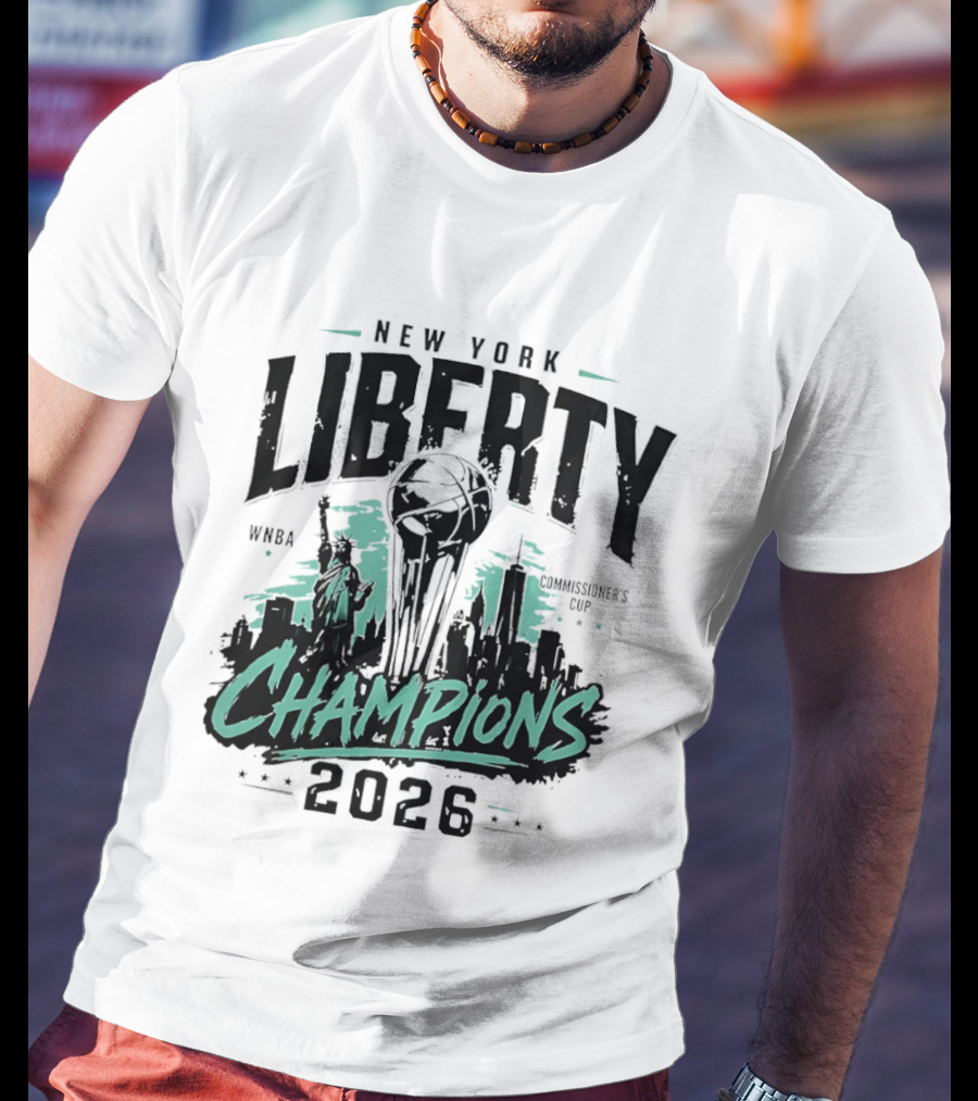 New York Liberty WNBA Champions 2026 T-Shirt