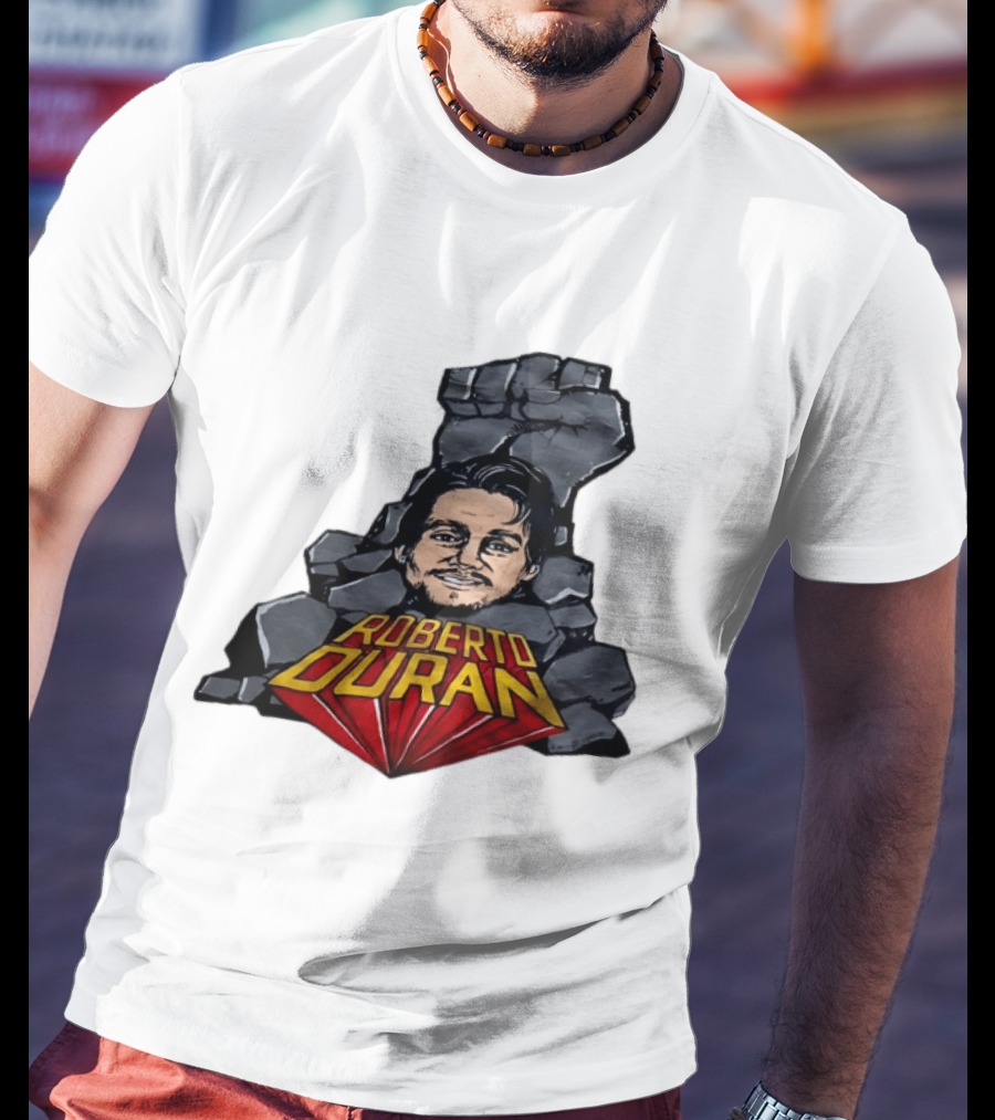 Roberto Duran Fist Iconic Boxing Legend T-Shirt